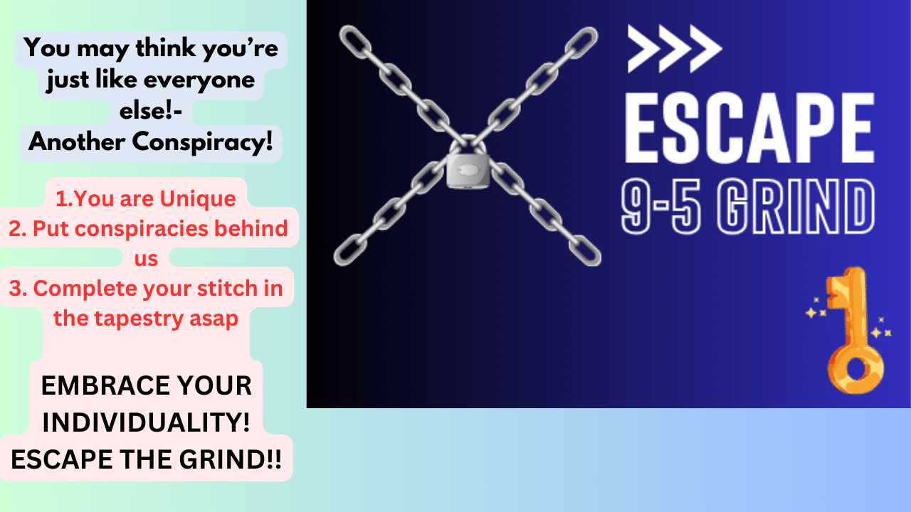 Event 3 of Escape 9-5 Grind : You are Unique
